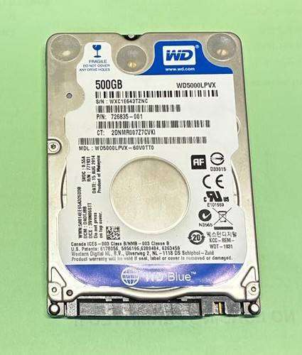WD Blue 500GB Laptop HDD
