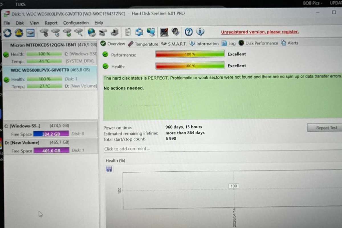 WD Blue 500GB Laptop HDD