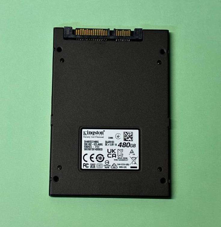 KINGSTON 480GB SATA 2.5" SSD