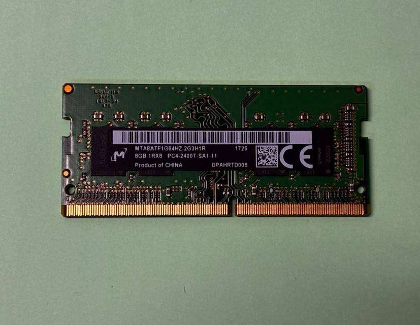 MICRON 8GB DDR4 2400 Laptop Memory