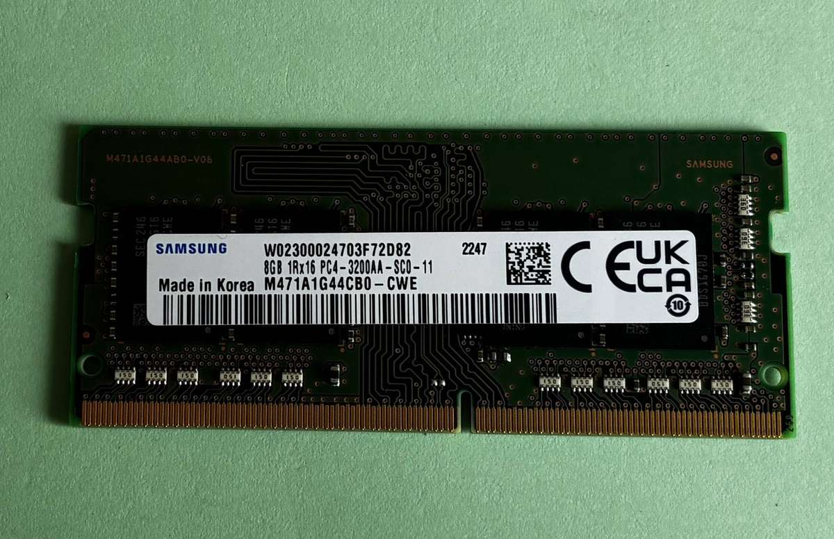 SAMSUNG 8GB DDR4 3200 Laptop Memory