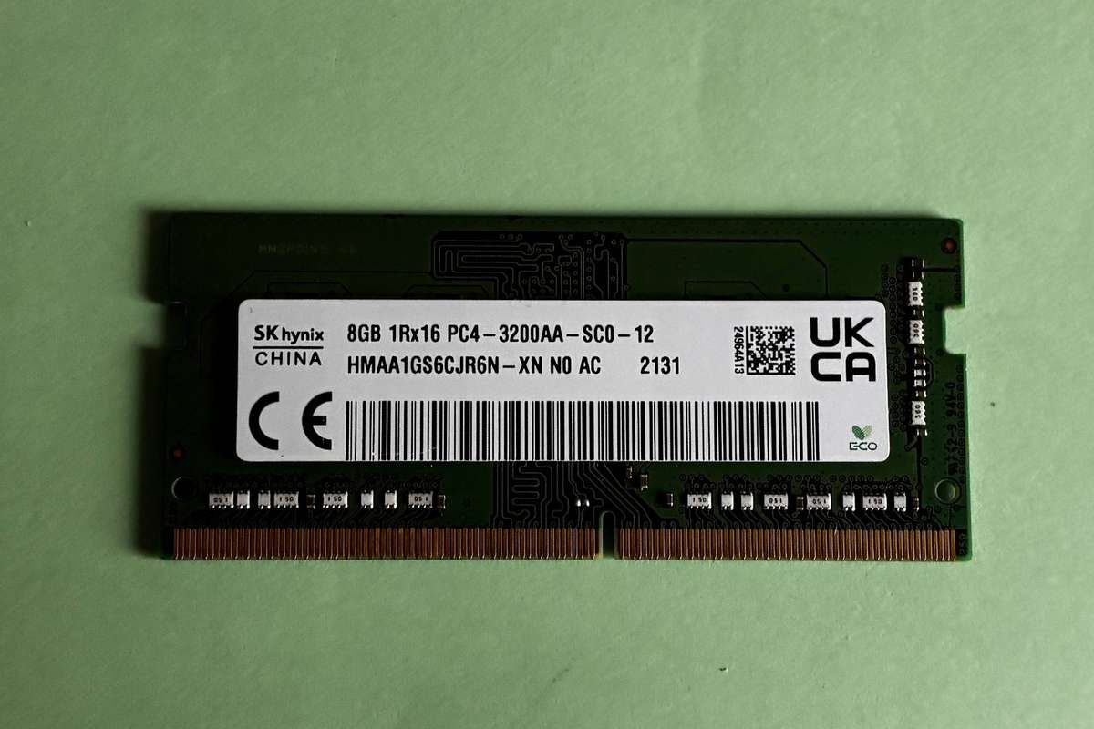 SK HYNIX 8GB DDR4 3200 Laptop Memory