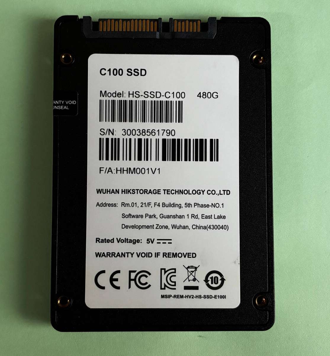 HIKVISION 480GB SATA 2.5 *READ FULL DESCRIPTION*