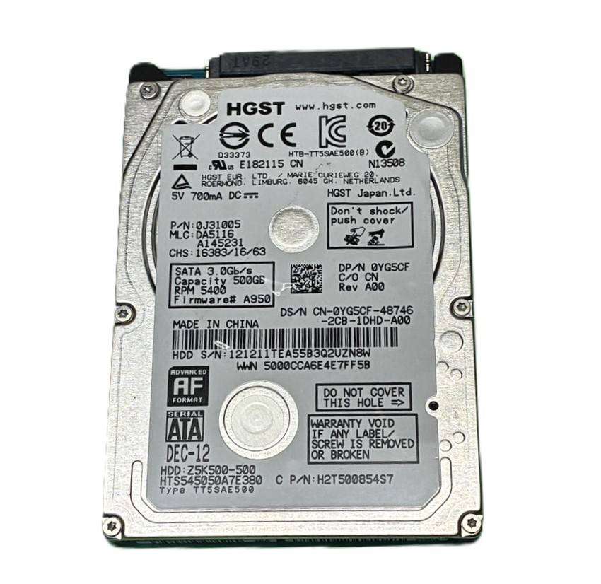 HGST 500GB Laptop HDD
