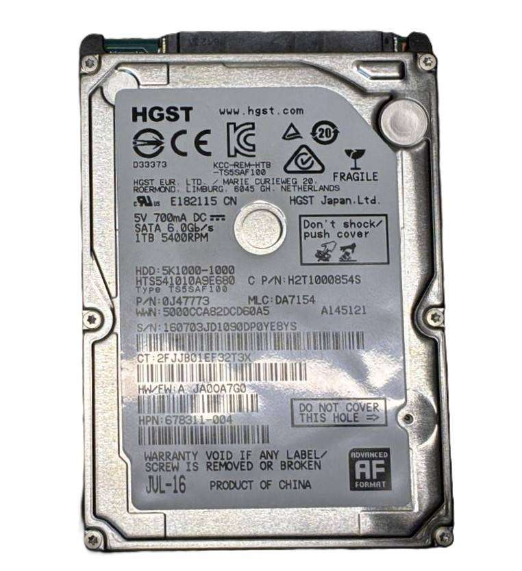 HGST 1TB Laptop HDD