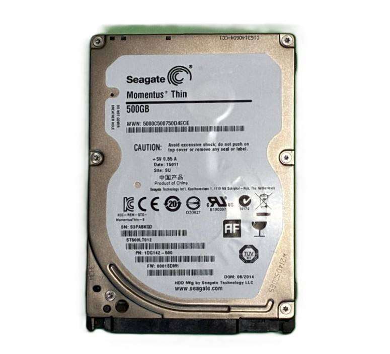 Seagate 500GB Laptop HDD