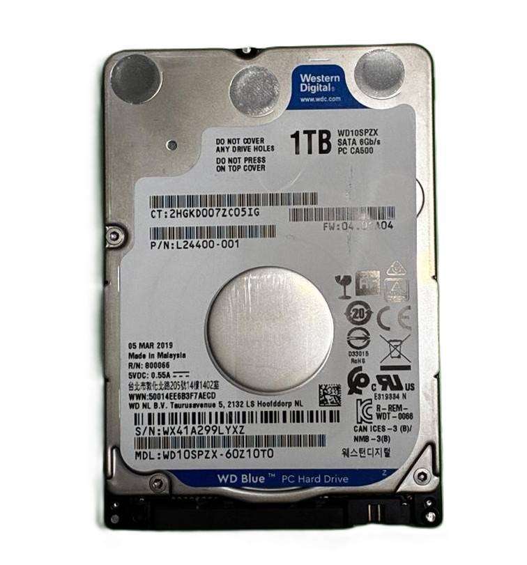 WD Blue 1TB Laptop HDD