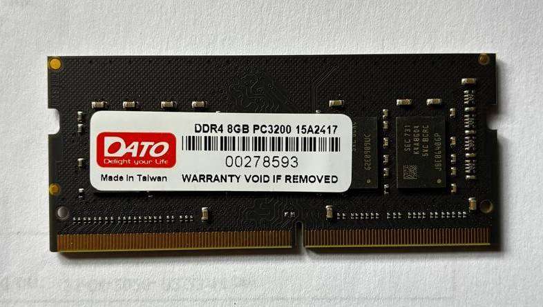 DATO 8GB DDR4 3200 Laptop Memory