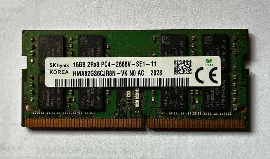 SK HYNIX 16GB DDR4 2666 Laptop Memory