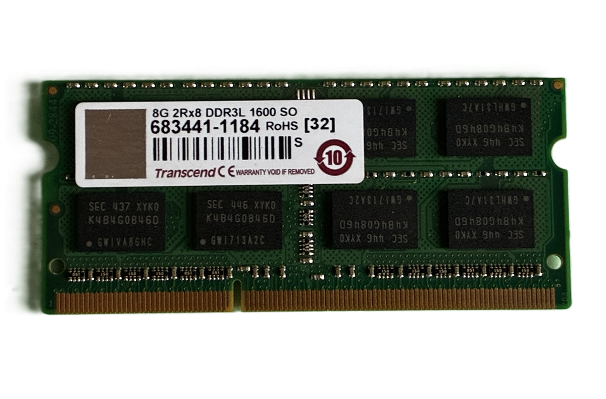 TRANSCEND 8GB DDR3L 1600 SO Laptop Memory