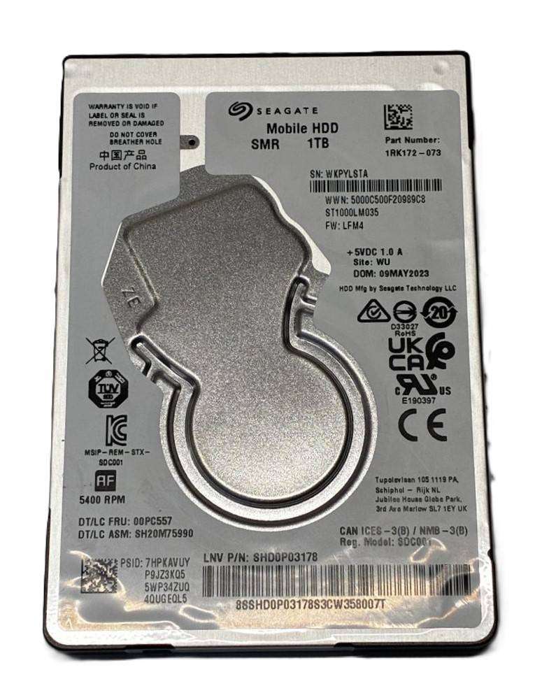 Seagate 1TB Laptop HDD