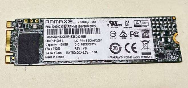 RAMAXEL 128GB M.2 2280 SATA SSD