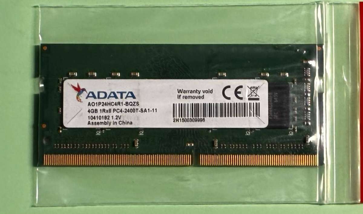 ADATA 4GB DDR4 2400 Laptop Memory