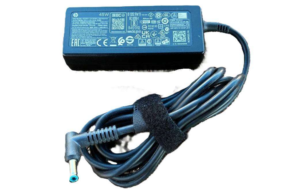 HP 45W LAPTOP CHARGER - BLUE TIP
