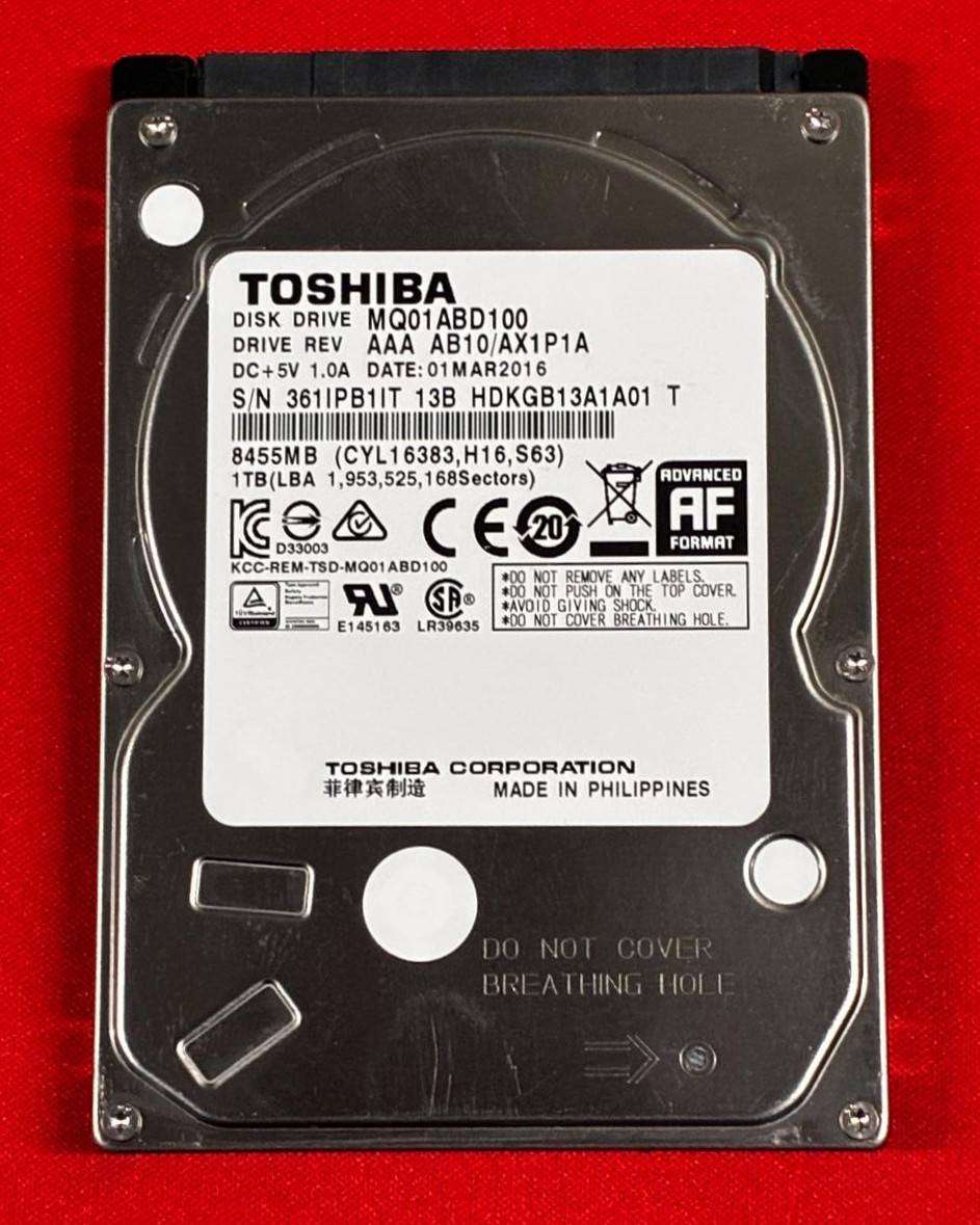 Toshiba 1TB Laptop HDD *PRICE SLASHED*