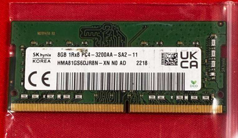SK HYNIX 8GB DDR4 3200 Laptop Memory