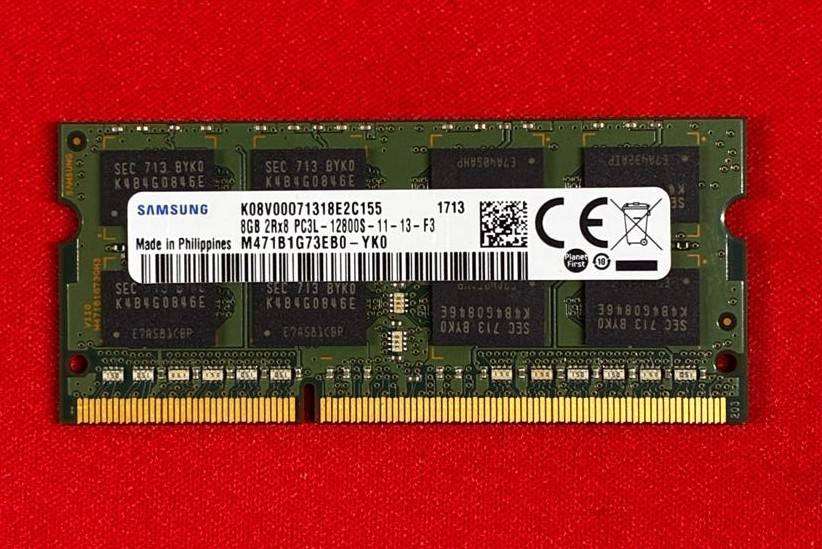 SAMSUNG 8GB DDR3L 12800 Laptop Memory