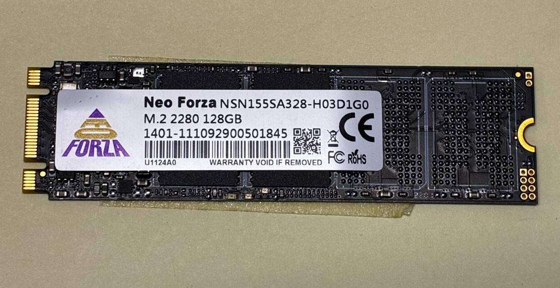 NEO FORZA 128GB M.2 2280 SATA SSD *PRICE SLASHED*