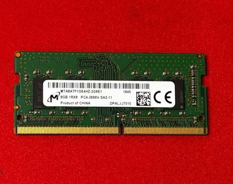 MICRON 8GB DDR4 2666 Laptop Memory