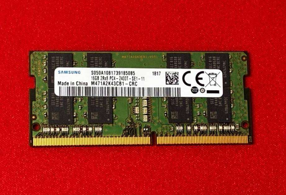 SAMSUNG 16GB DDR4 2400 Laptop Memory