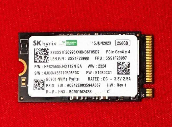 SK HYNIX BC901 256GB M.2 2242 PCIe GEN 4 SSD
