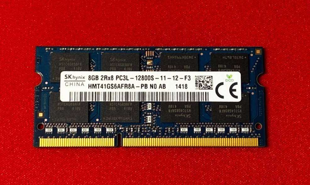SK HYNIX 8GB DDR3L 12800 Laptop Memory