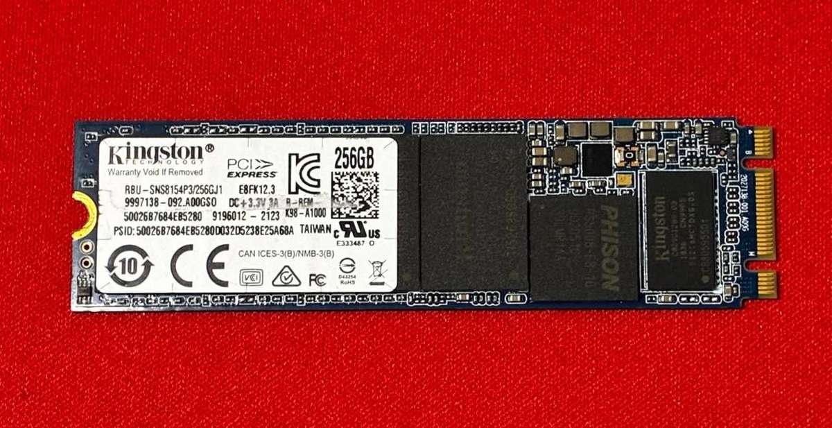 KINGSTON 256GB M.2 2280 NVME SSD