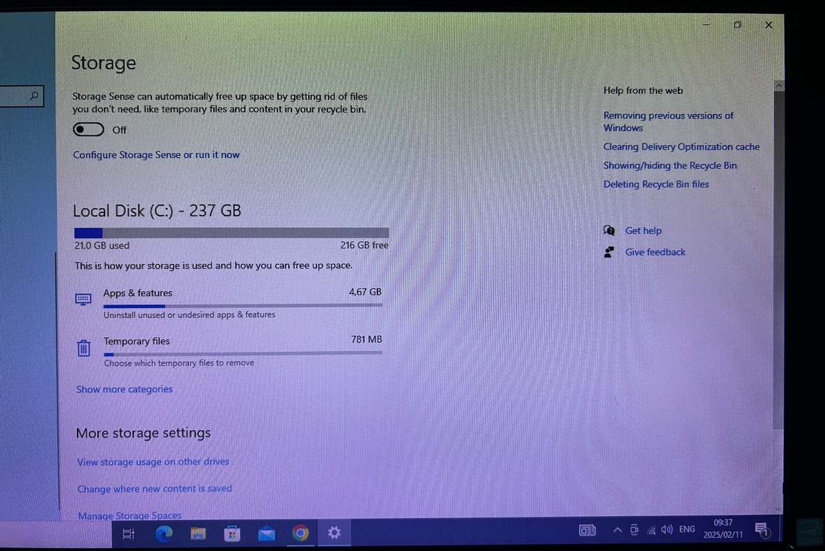Lenovo M93 Tiny Core i5 4th Gen PC 256GB SSD 8GB RAM *HDMI*