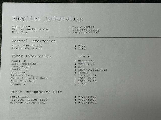 Samsung Multifunction Xpress M2070W Mono Laser Printer *WI FI*