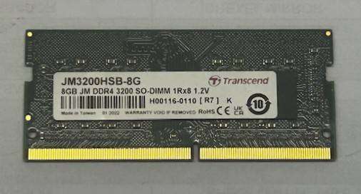 Transcend 8GB DDR4 3200 Laptop Memory