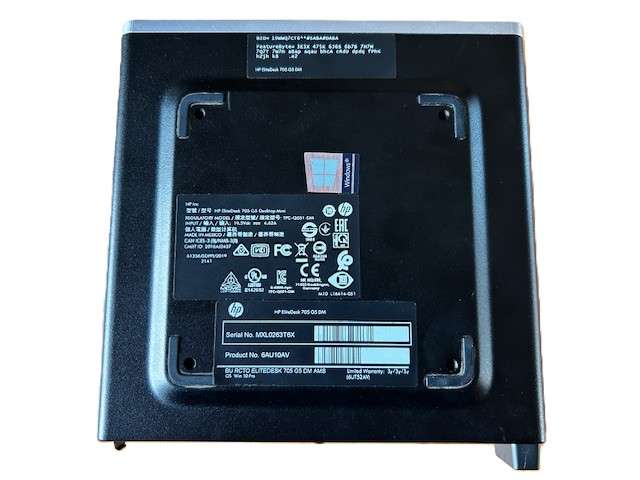 HP EliteDesk 705 G5 Desktop Mini AMD Ryzen 5 Pro 3400 512GB SSD 16GB RAM