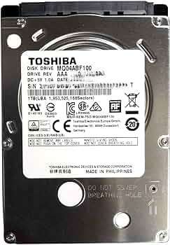 Toshiba 1TB Laptop HDD