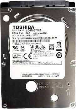 Toshiba 1TB Laptop HDD *ONLY 129 DAYS POWER ON TIME*