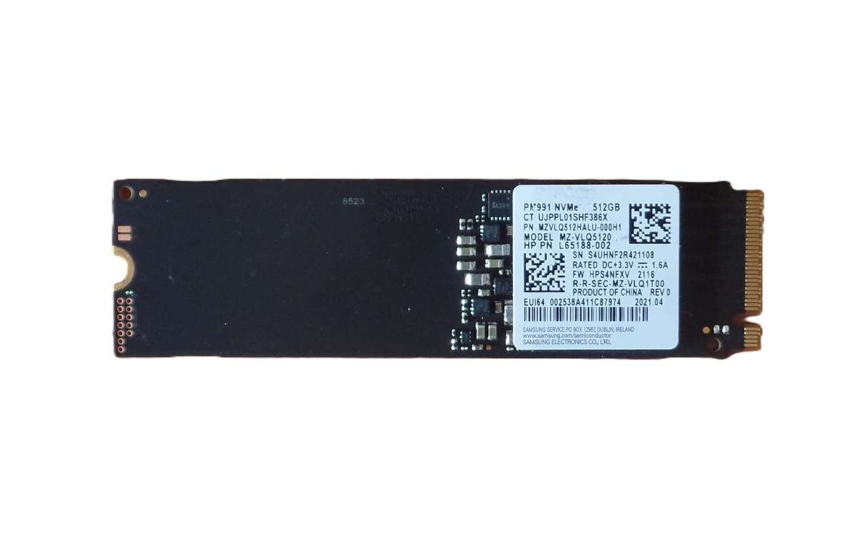 Samsung 512GB M.2 2280 PCIe Gen 3 SSD