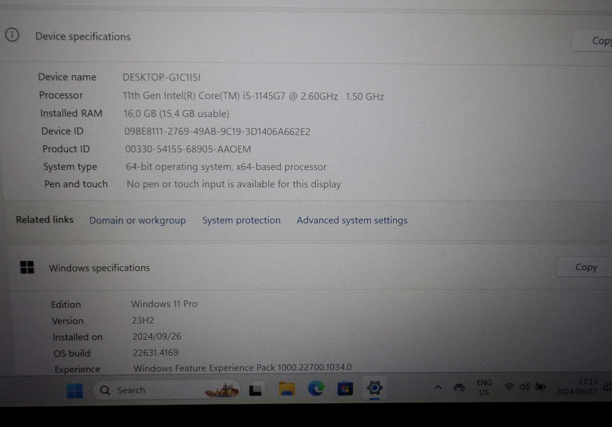 Dell Latitude 5420 Core i5 11th Gen 512GB SSD 16GB RAM Windows 11 Pro