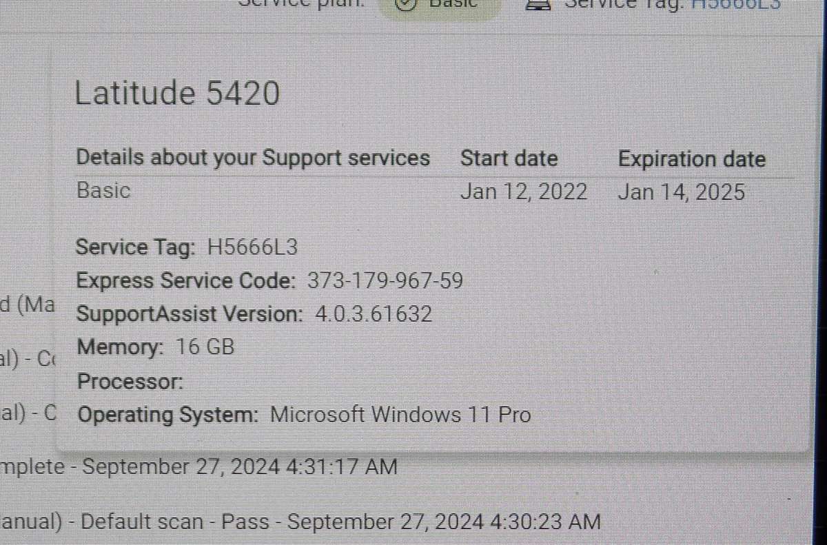 Dell Latitude 5420 Core i5 11th Gen 512GB SSD 16GB RAM Windows 11 Pro