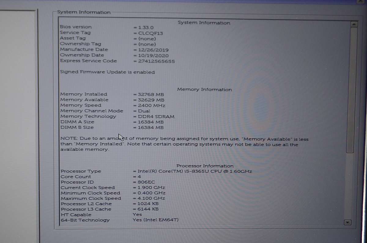 Dell Latitude 5400 Core i5 8th Gen 512GB SSD 32GB RAM 4G Windows 11 Pro *TOP SPEC*