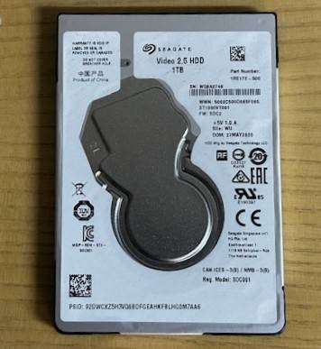 Seagate 1TB Laptop HDD