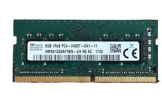 SK Hynix 8GB DDR4 2400 Laptop Memory