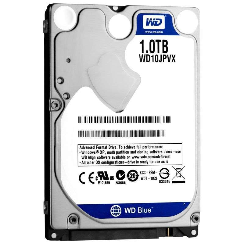 WD Blue 1TB Laptop HDD