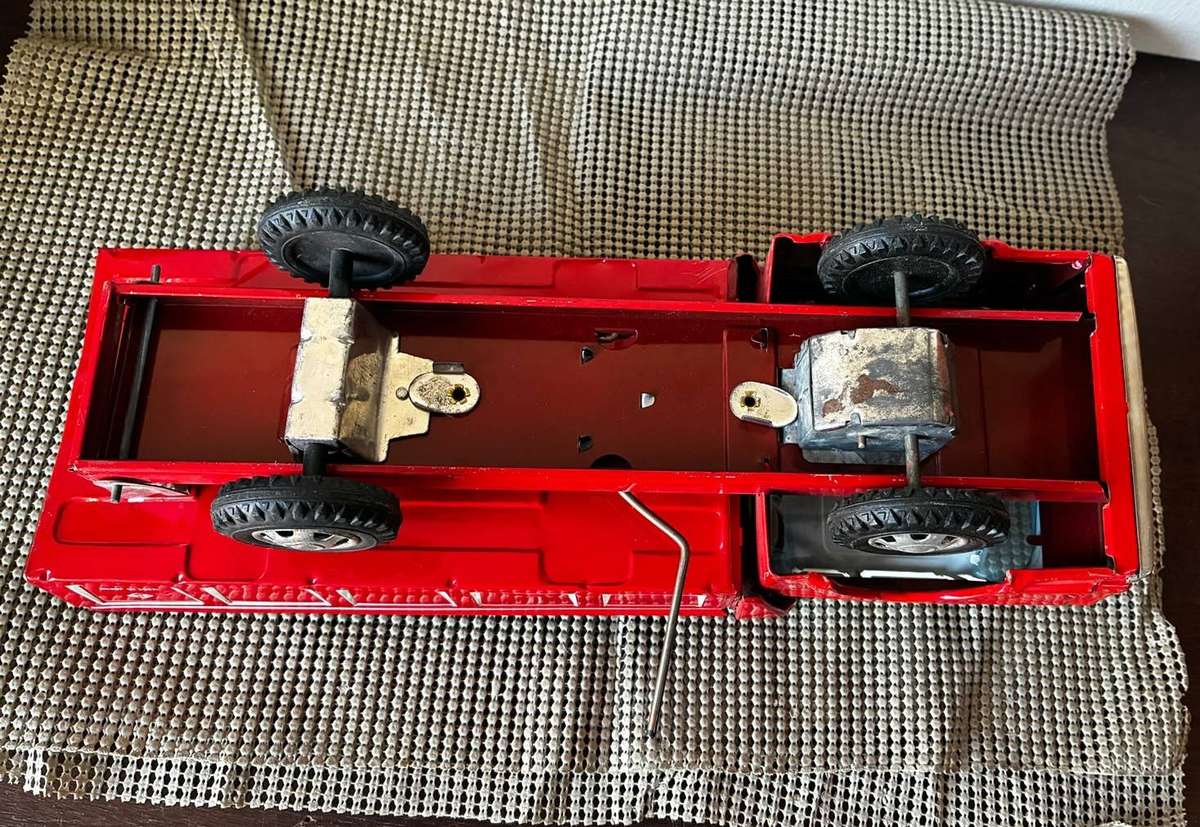 Vintage Rosko Tin Plate Tipper Truck