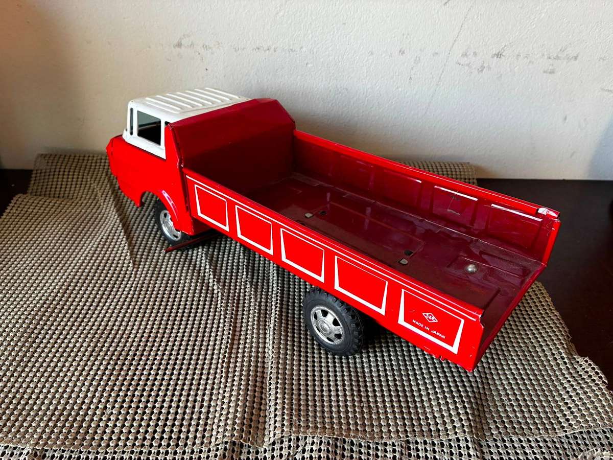 Vintage Rosko Tin Plate Tipper Truck