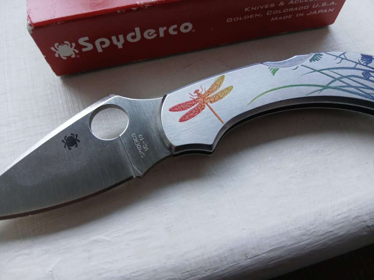 Spyderco Dragonfly Tattoo C28PT