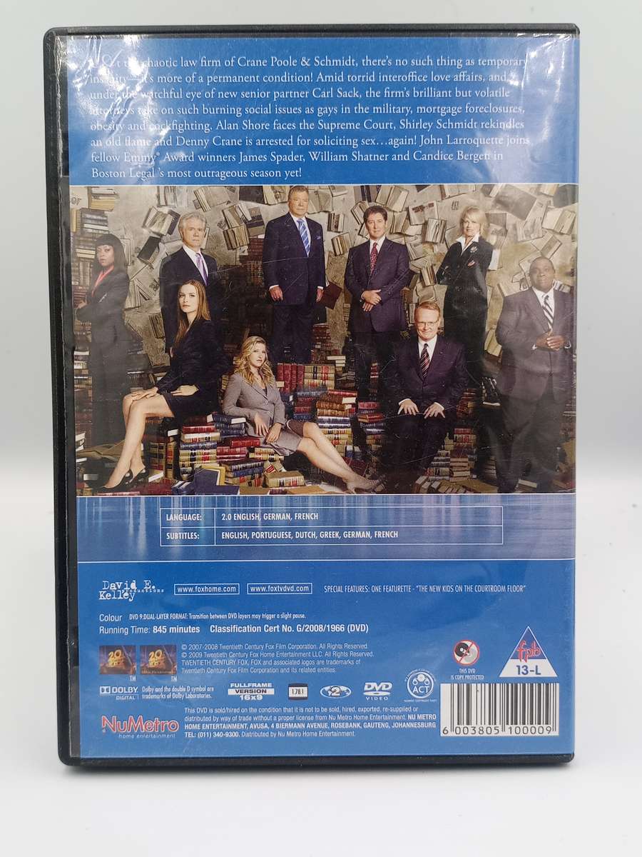Boston Legal Season Four DVDs
