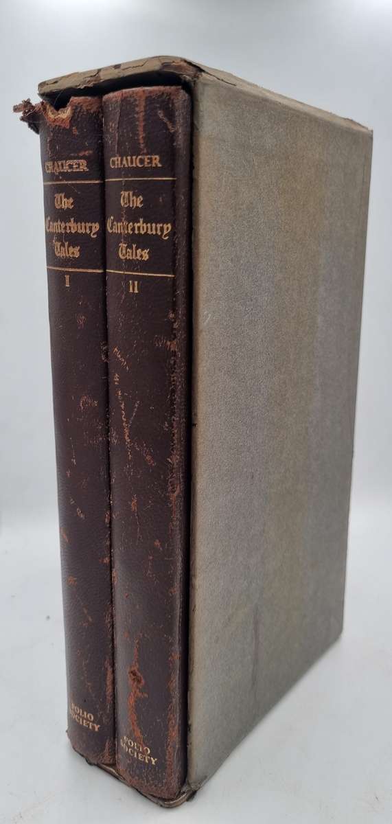 The Canterbury Tales - Geoffrey Chaucer | Volume 1 and 2  | Folio Society