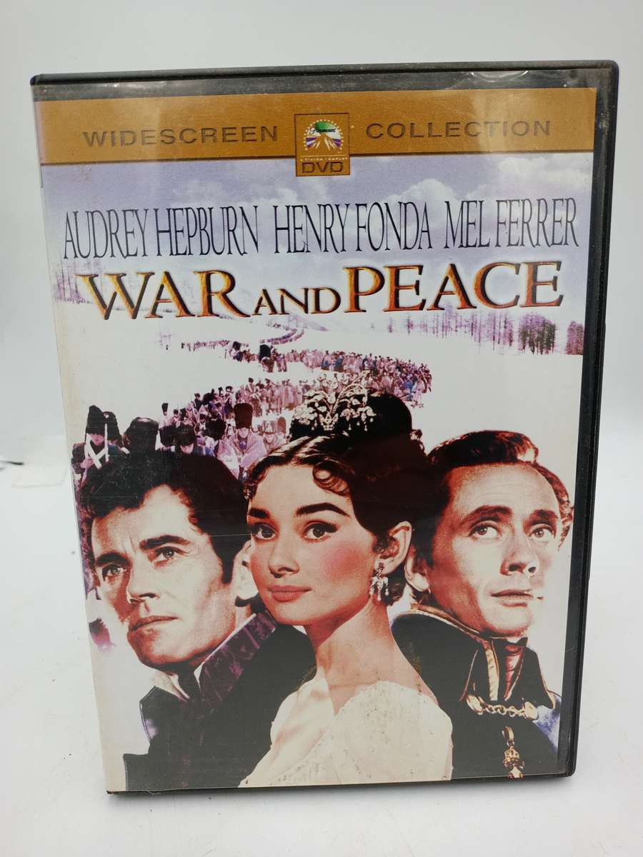 War and Peace DVD - Audrey Hepburn, Henry Fonda & Mel Ferrer
