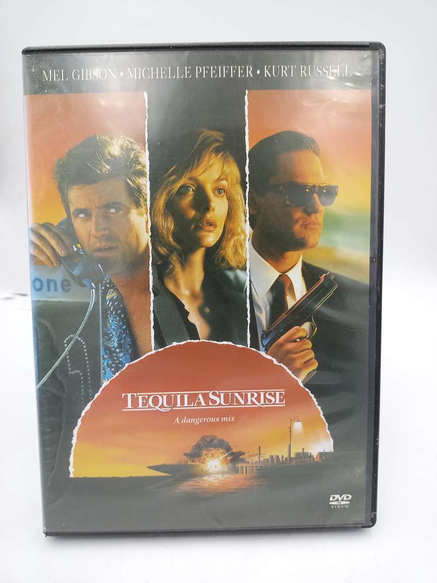 Tequila Sunrise DVD - Mel Gibson, Michelle Pfeiffer & Kurt Russell