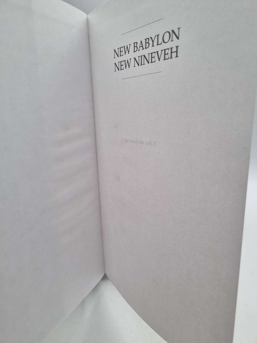 New Babylon New Nineveh - Charles Van Onselen