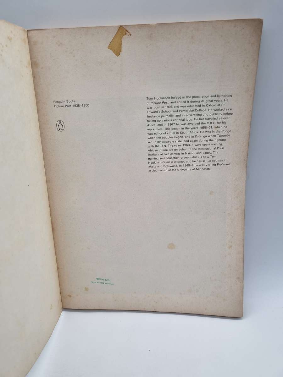 Picture Post 1938-50 by Tom Hopkinson