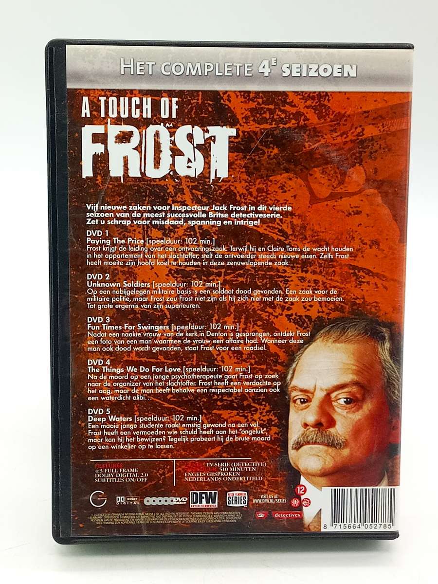 A Touch of Frost 4th Season DVDs
